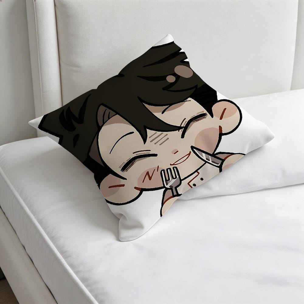 VVincent Rody Dead Plate Fashion Square Pillow Case Durable Throw Pillow Cover for Sofa Couch Chair