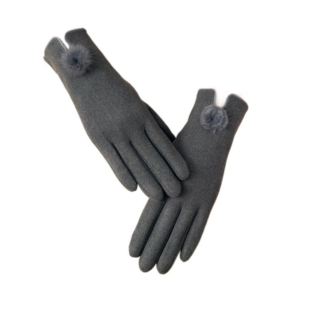 

Windproof Touch Screen Gloves Warm Full Finger Gloves New Skiing Gloves For Outdoor Sports серый