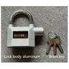 Falante Waterproof Alarm Door Padlock 110db Siren Alarm Lock Universal Anti-Theft Padlock for Bicycle Motorcycle Door Gate