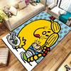 Sig. Tappeto Little Miss da Uomo per Soggiorno Camera da Letto Casa Decorazione Divano, Tappetino Antiscivolo per Giochi Bambini
