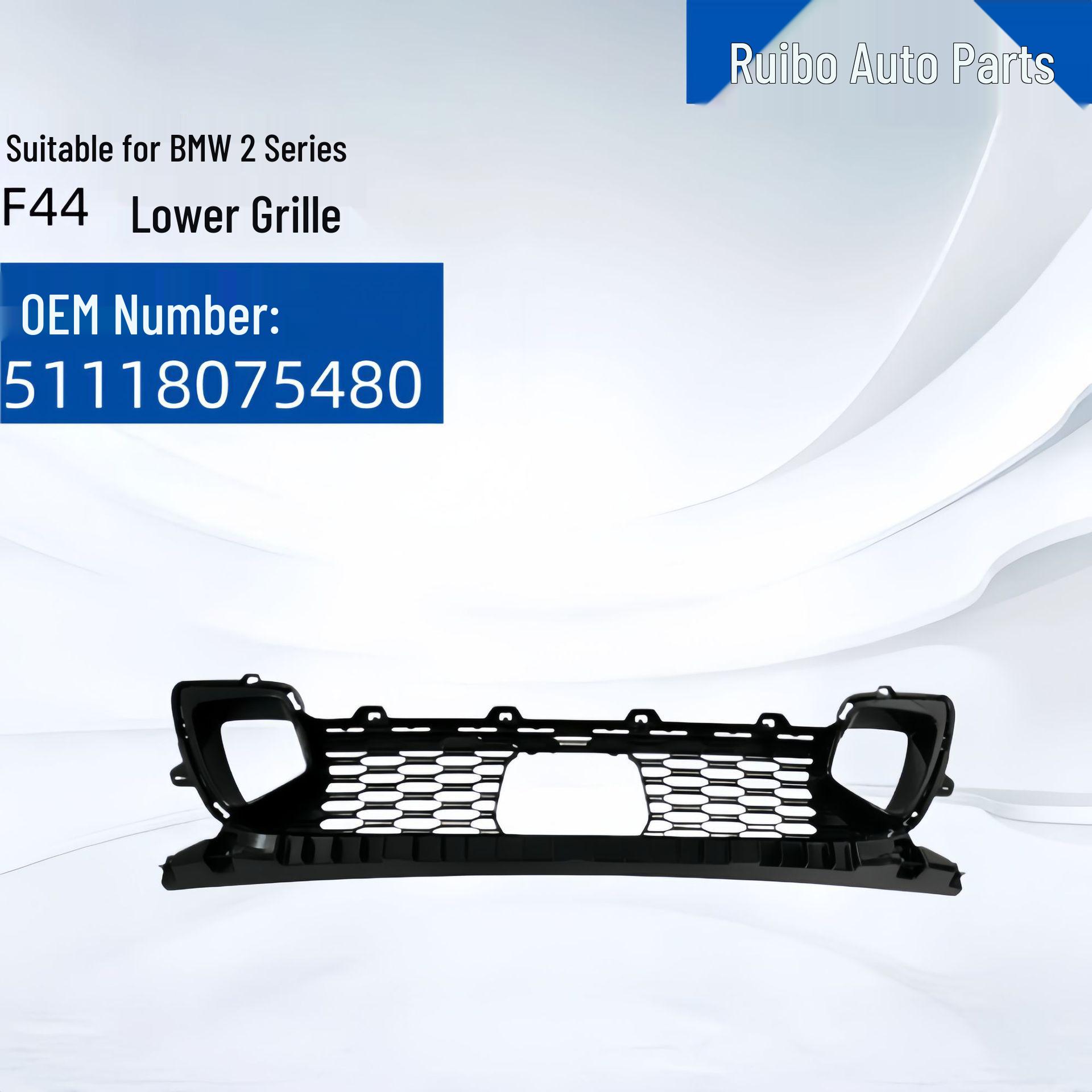 Fits BMW 2 Series F44 Front Middle Grille Air Intake 51118075480 51118075480
