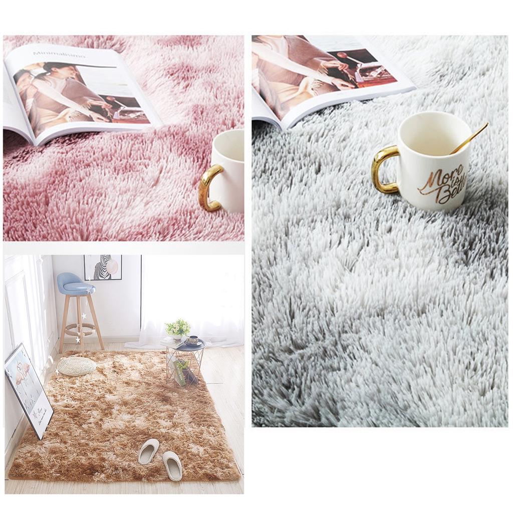Buy Large 5 Sizes Motley Plush Carpets Living Room Soft Fluffy Rug Home