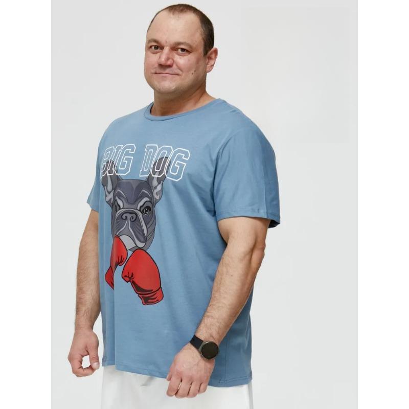 Summer Round Neck 3D Animal Pattern Print Top Fashionable Casual Short Sleeved Men's T-shirts