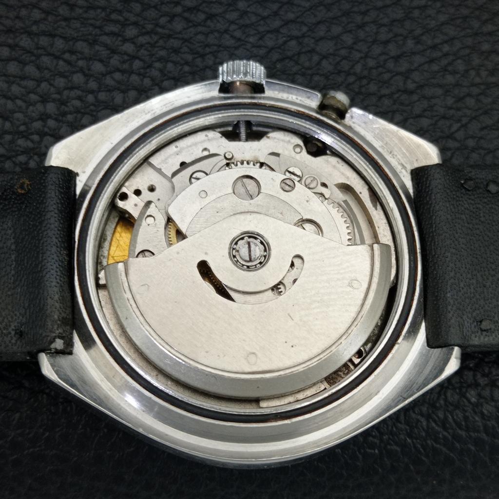 AUTOMATIC VINTAGE RICOH R31 JAPAN MENS BLACK COLOR DIAL WATCH A707651-1