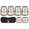 West Highland Cartoon Ladies Car Seat Cushion for Volkswagen Golf, Sagitar, Tayron, and T-Roc - All Seasons.