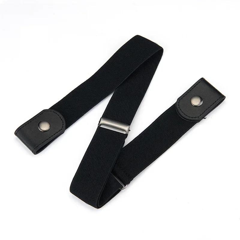 

Adjustable Stretch Belt No Buckle Invisible Belt for Women Men Jeans Easy Wear Unisex Elastic Waistband designer belt 60-65cm