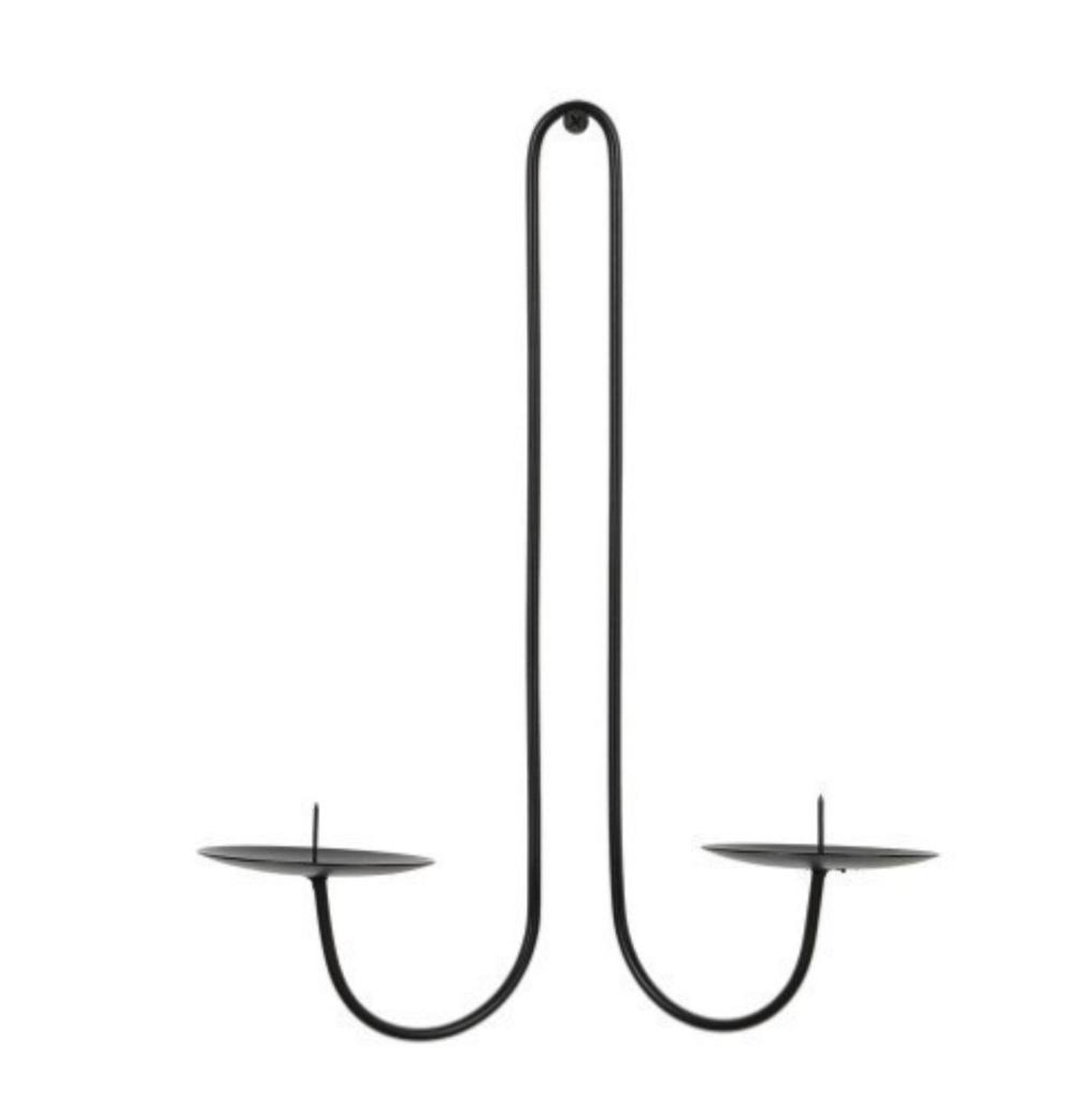 Candlestick Iron Art Living Room Home Wall-mounted Candle Placement Candlestick