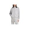adidas Adicolor Stand Collar Comfortable Loose Long Sleeve Jacket Men Jacket Gray JP2542