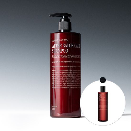 CURLYSHYLL After Salon Care Shampoo 500ml (for Extremely Damaged Hair)