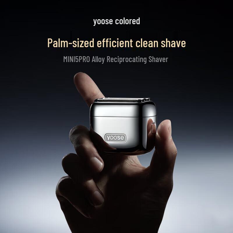 Yoose MINI 5 PRO Portable Electric Shaver CN plug (adapter included)