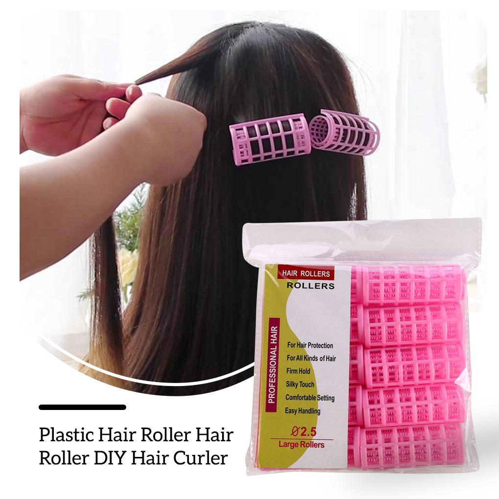 1 Set Hair Curler Bright Color Assorted Colors Hairdressing Hairdress Roller