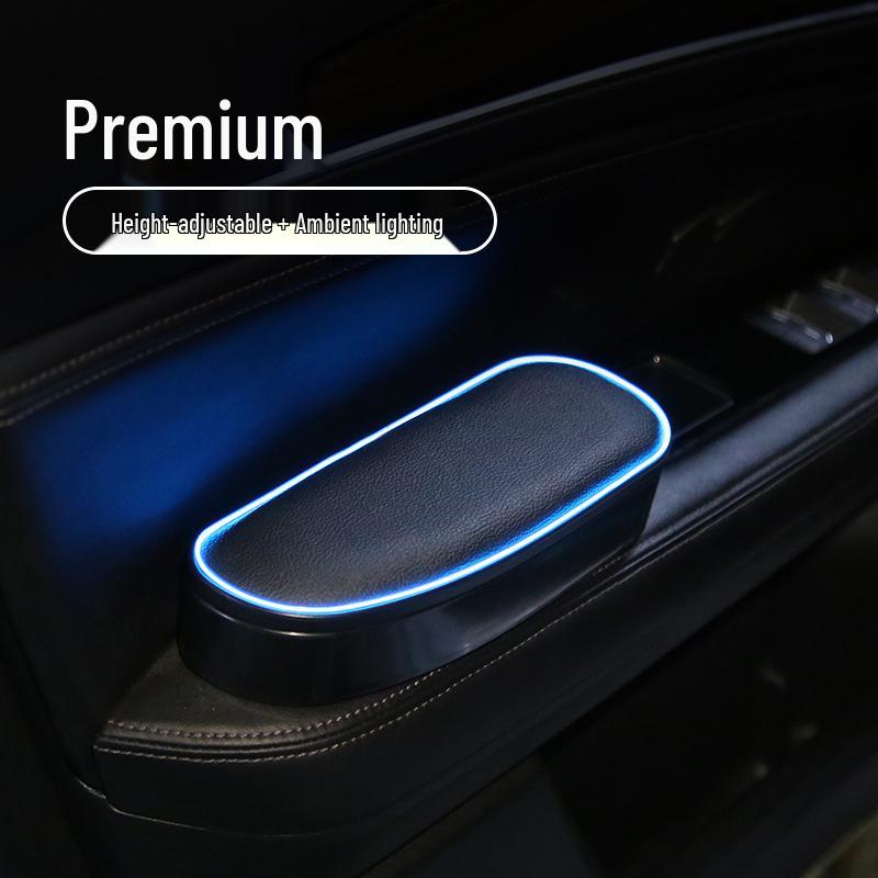 Universal Telescopic Car Armrest Pad with Storage