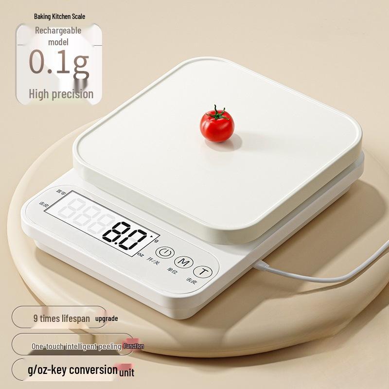 Compact Kitchen Digital Gram Scale for Precise Baking and Food Weighing