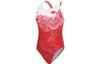 Table Tennis Collection One Piece Swimsuit Women's Bull Red ASLT022-1
