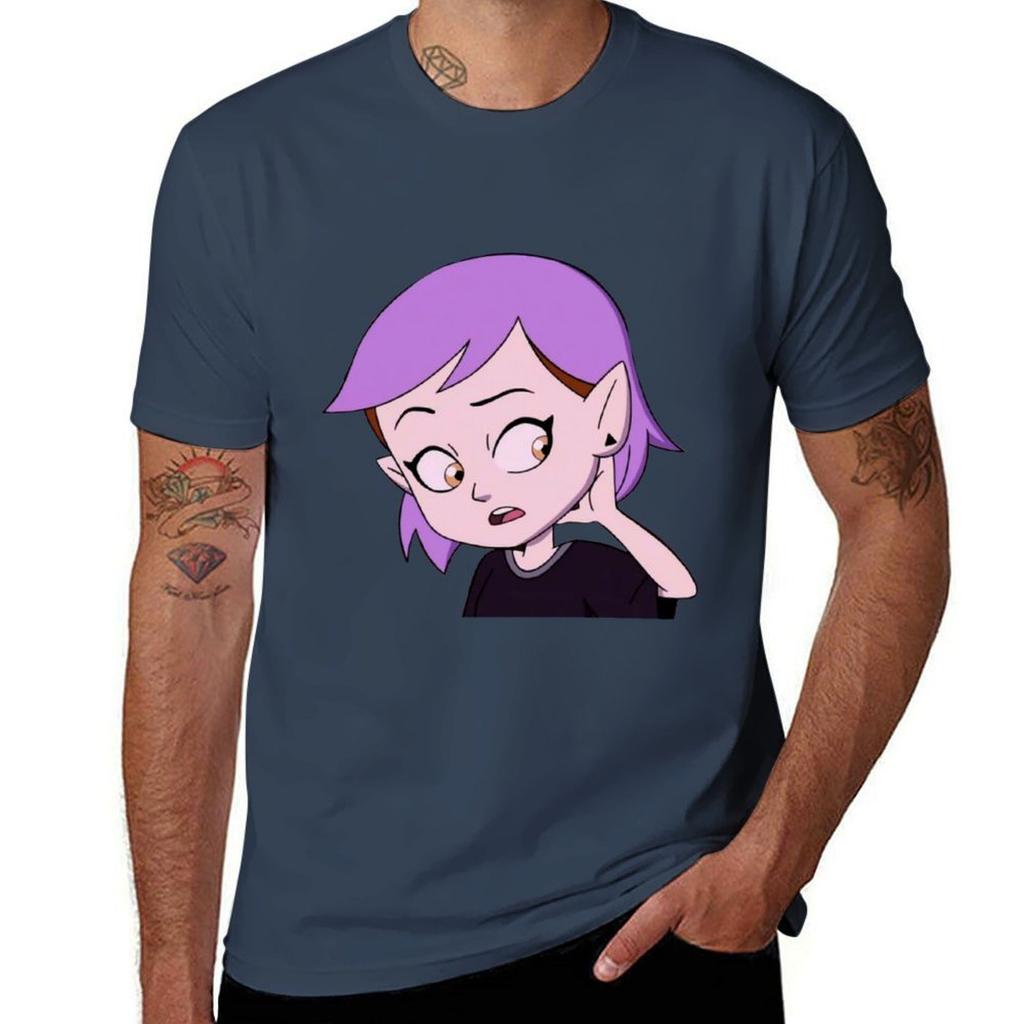 Amity Blight New Purple Hair TShirt Odor Resistant Short Sleeve Top