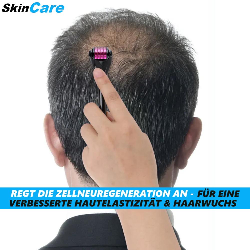 SkinCare Dermaroller Hair Beard Care Growth Regeneration Microneedling Hair