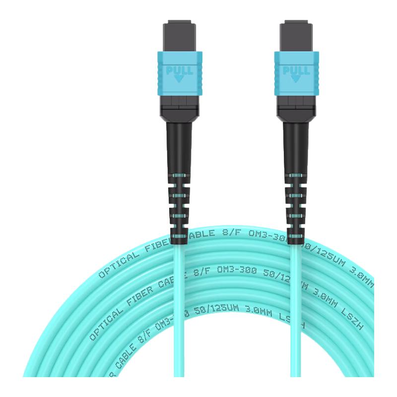 

EB-LINK MPO to MPO 8-Core OM3 Multimode Fiber Optic Patch Cord