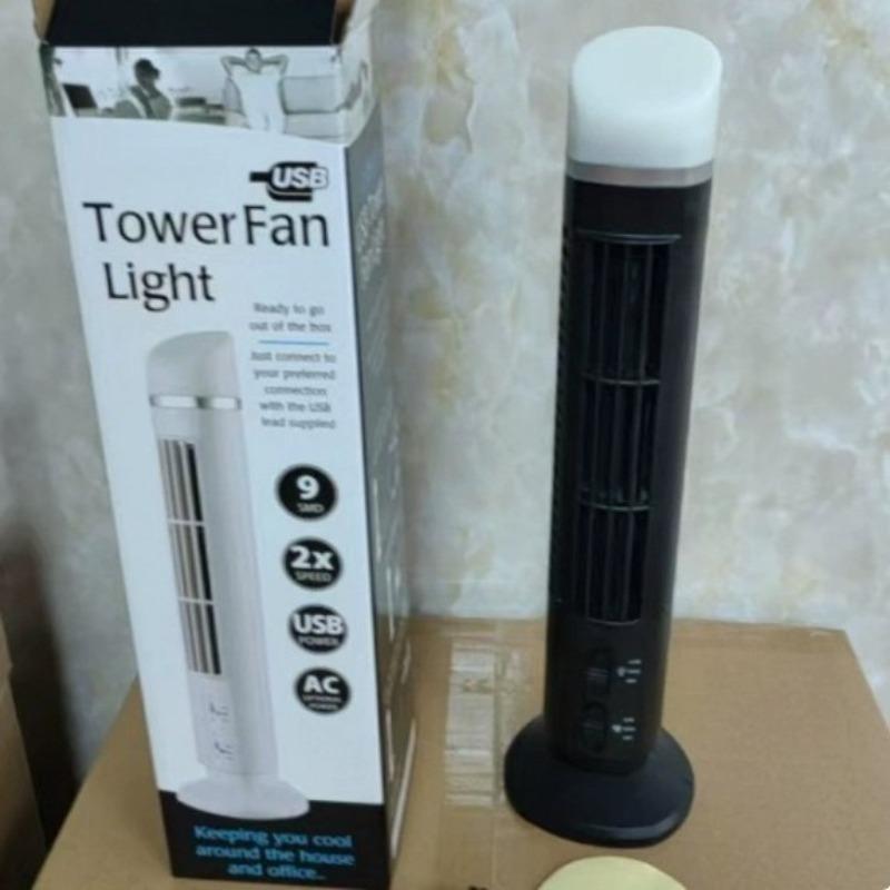 Tower Fan - Student Office and Household USB Creative Mini Tower Fan