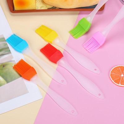 Food-Grade High Temperature Resistant Small Silicone Barbecue Oil Brush