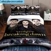 3PCS Eclipse Twilight vampire 3pcs Bedding,Including 3PCS Duvet Cover And 2pcs Pillowcases Perfect for Christmas,Ideal for Bedroom, Dormitory