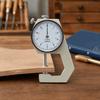 Pointer Display Dial Thickness Gauge Flat Head Thickness Gauge  For Leather Measurement