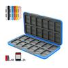 Switch 2 Game Card Case, Holds 24 Switch Cards & 48 Micro SD Cards, Magnetic Closure, Hard Shell, Organized Storage, Shockproof, Scratch Proof, Dust