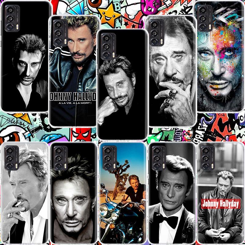Johnny Hallyday Music Black Phone Case For Xiaomi Redmi Note 14 Pro 12 Plus 12S 10 11 Pro 4G 5G 9T 9S 8T 10S 11T 11S 11E 9 8 Coq