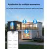 Tuya WIFI Temperature And Humidity Sensor Smart Life APP Remote Monitor Smart Thermo-hygrometer Work With Alexa Google Assistant