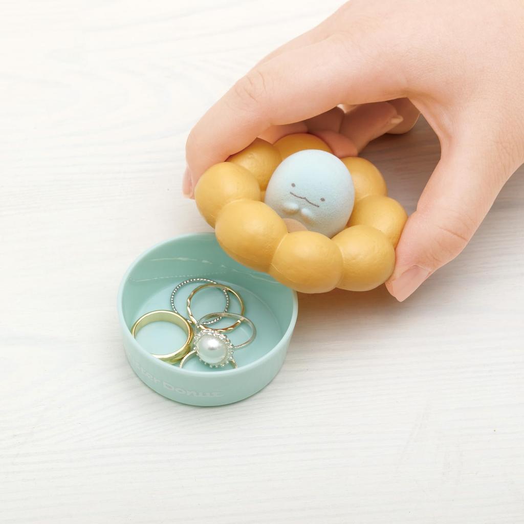 Sumikko Gurashi Spolupráce s Mister Donut Petit Nádoba Roh Lizard Pon de Ring TC08902 San-X
