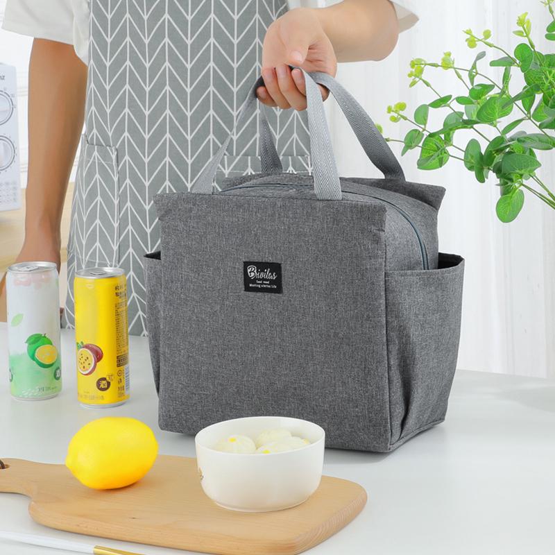 Large Capacity Cooler Bag Oxford Portable Zipper Thermal Lunch Bags Insulated Freezer Bag Camping Picnic Bag