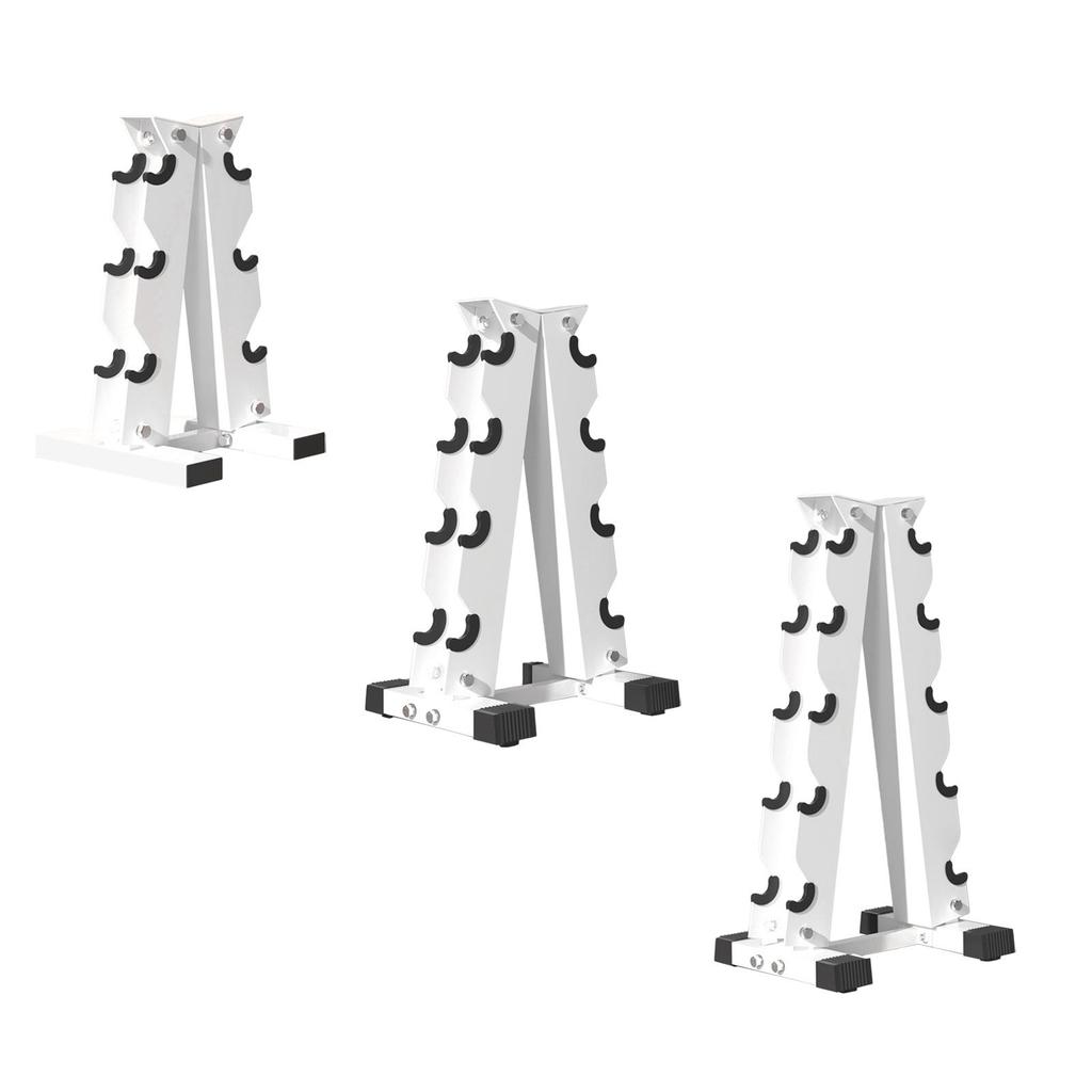 Dumbbell Rack Bracket Sturdy Small for Office Strength Training 3 Tier