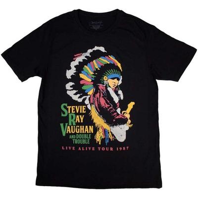 Stevie Ray Vaughan Unisex Adult Double Trouble T-Shirt