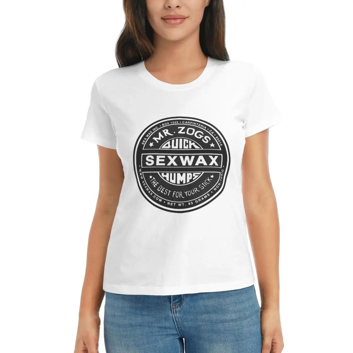Women TShirt Mr Zogs Sex Wax Summer Short Sleeve Tees Crew Neck Cotton T Shirts Clothes Tops Streetwear S