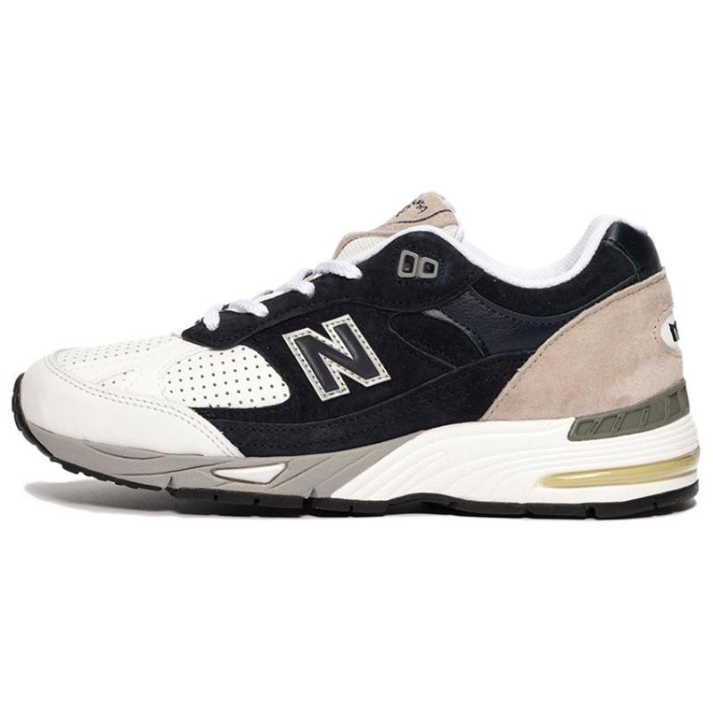 New Balance Sneakersnstuff X New Balance 991 Made In England 'Perforated Pack Navy White' Sneakers M991PJ