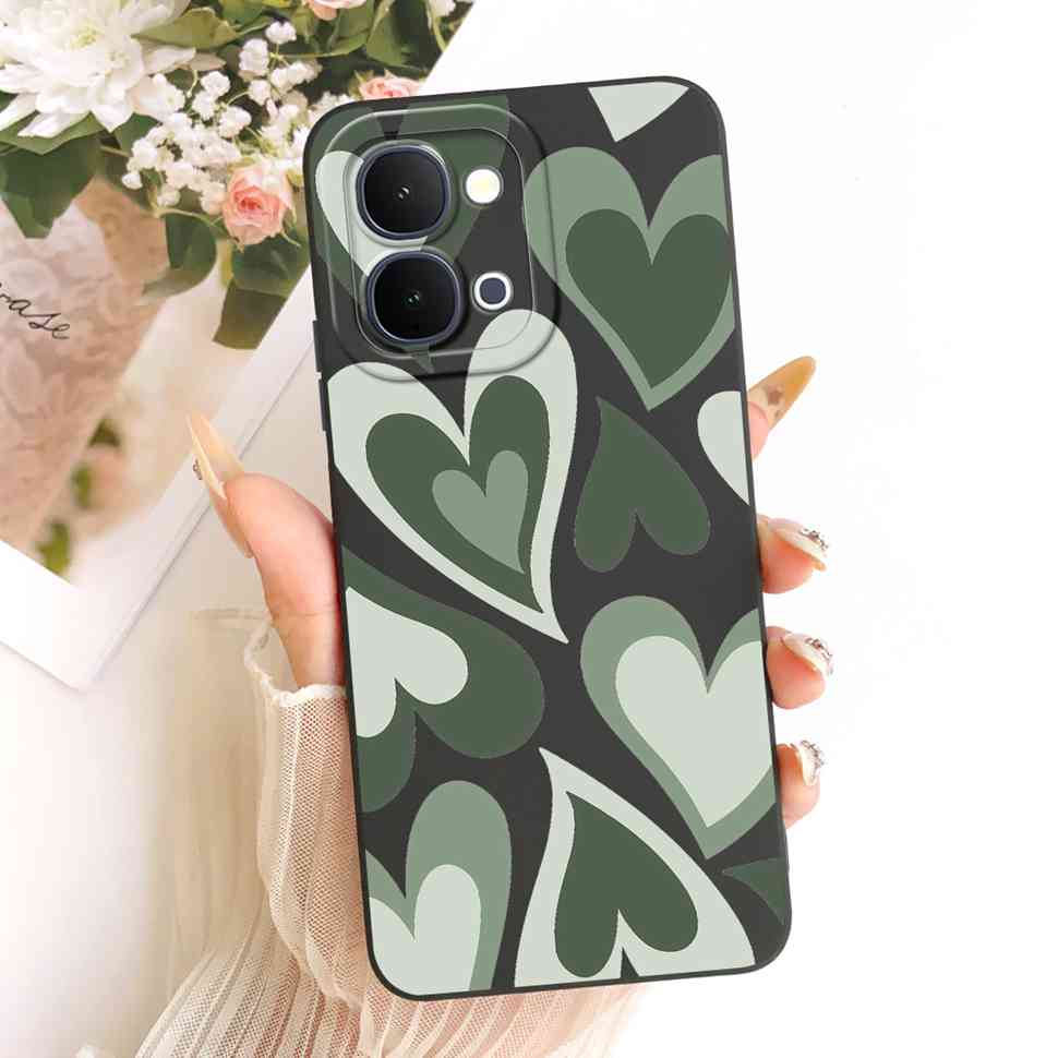 For Vivo Y31d 4G V2543 Case Fashion Cartoon Painting Silicone Full Protcetion Back Cover For Vivo Y 31d Y31D 4G Bumper Shell
