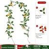 Red Berry Christmas Vine Home Decoration - Festive Party Garland