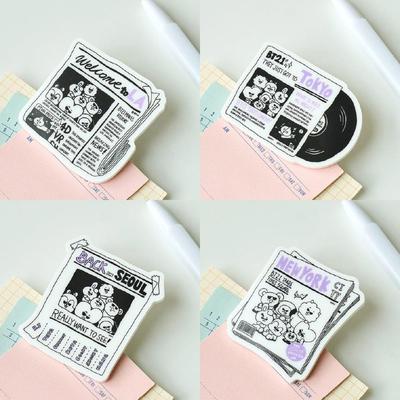 Miesto leidimo akrilinis segtuko magnetas