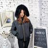 Mens Womens Short Down Jacket With Detachable Fur Collar 90% Duck Winter Warm Coat Daily Wear