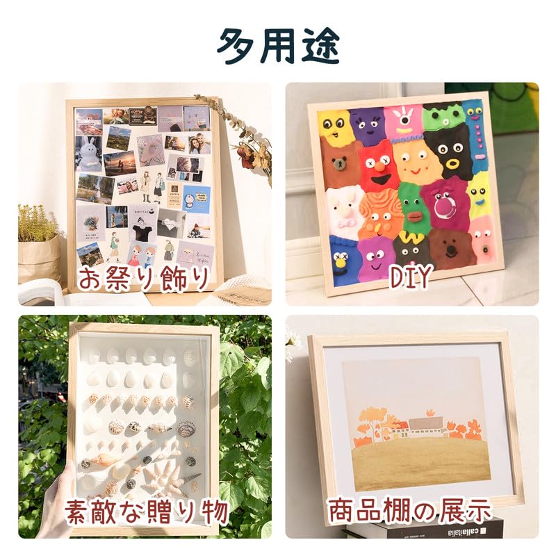 Wooden Canvas Board, Wooden Panel, Stretched Canvas, Canvas, Shina Plywood Panel, B4 Size (364*256mm), Art Supplies, Wooden Frame, Drawing Board, for