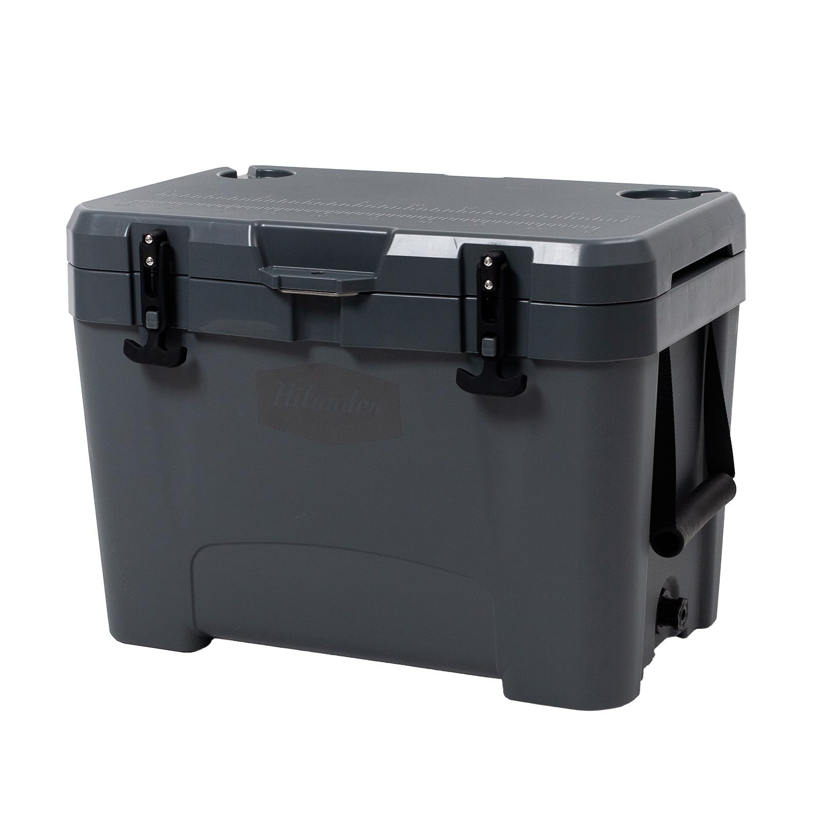 

Холодильник Hilander Highland Жесткий холодильник Сохраняет лед до 4 дней Прочный и Идеальный для спорта Лето и Отличный Темно-серый ящик, 35 л, Ящик, Дней, Холодный,