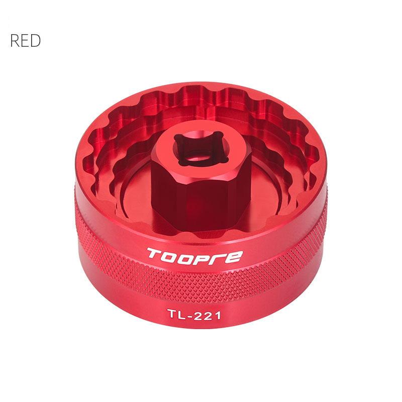 TOOPRE Bicycle Five Way Axle Sleeve Mountain Bike Integrated Thread Bb Axle Disassembly And Installation Tool