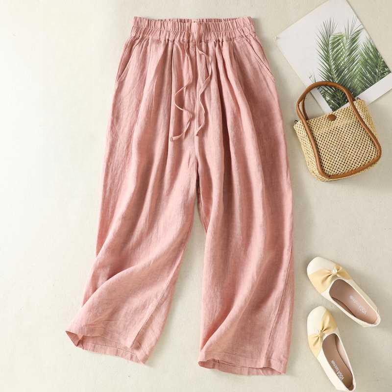 Women's Versatile Cotton Trousers