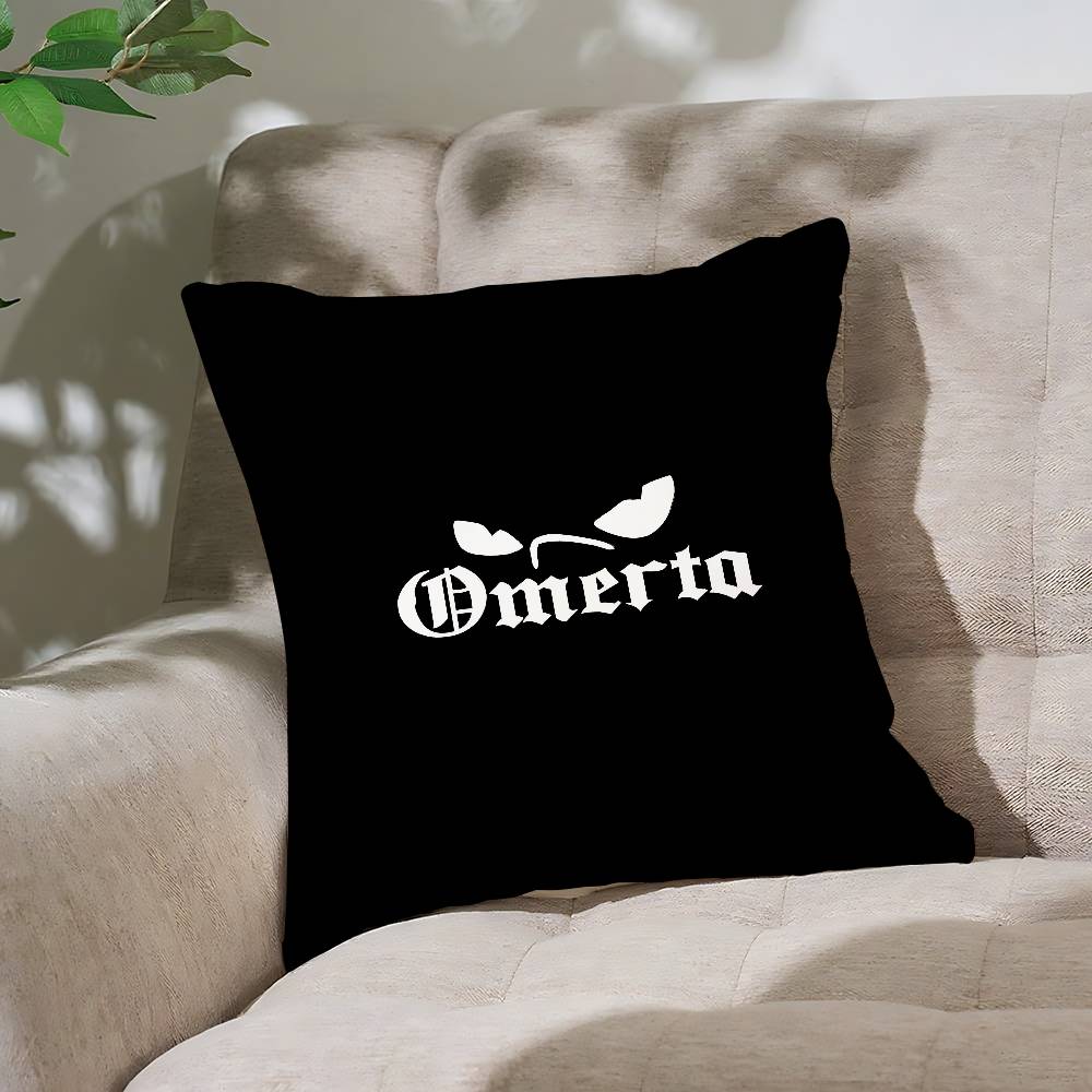 Omerta Maes Cool Pillow Case Cushion Cover Soft Cute Throw Pillow Case For Car Sofa Pillowcase Polyester With