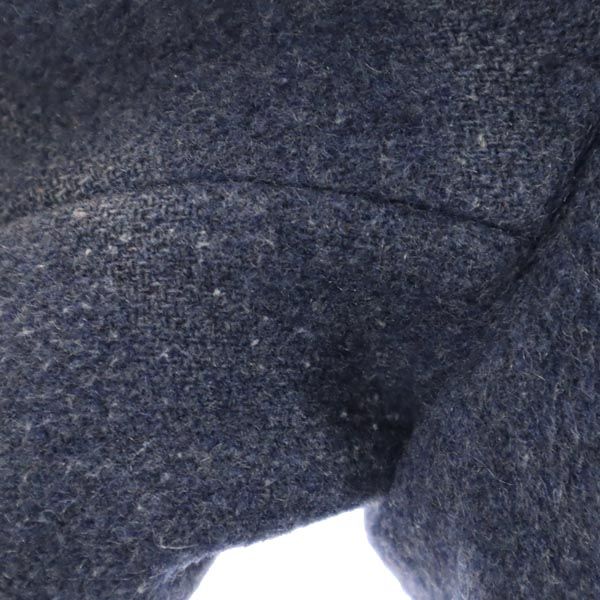 Duffel Coat Blue Hood Women Used