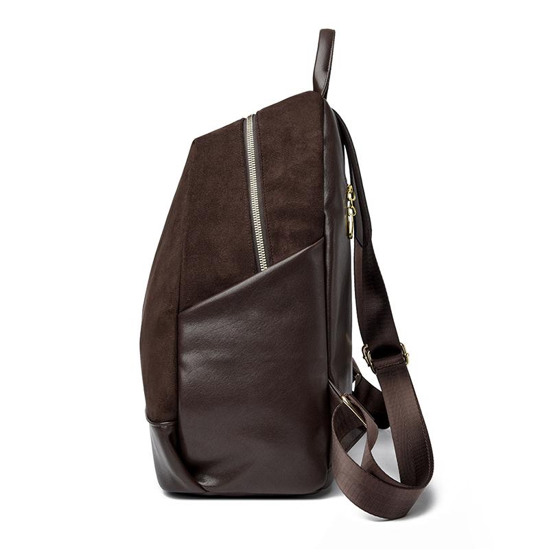 Stitching Backpack Anti-Theft Women's Backpack Large Capacity Student Schoolbag