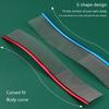Pet Deshedding Comb for Dogs Cats Easy Use Stainless Steel Hair Comb for Pet Shedding Hair Curved Comb for Pet Grooming