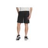Adidas Szorty plecione do wypoczynku Średni stan Wszechstronne Modne Codzienne Męskie Szorty Czarne JI8609