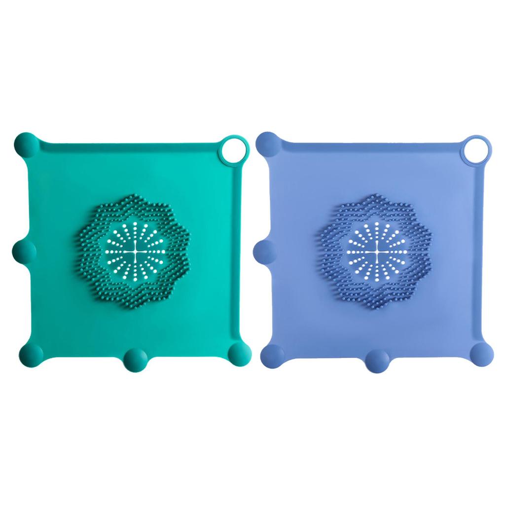 Silicone Sink Filter Pad Durable and Safe Bathroom Floor Drain Hair