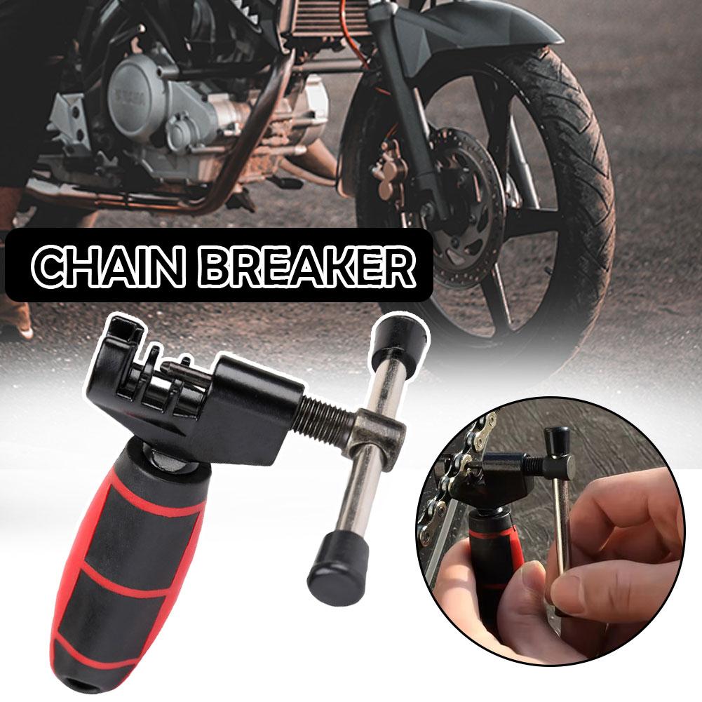 Bicycle Chain Breaker Tool Heavy-duty Chain Splitter For Bike Motorcycle Removal Repair Strength Cycling Maintenance Access P8b5