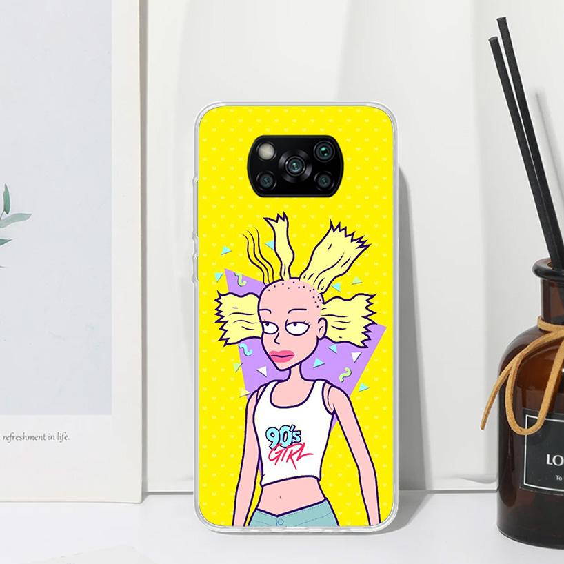 Cartoon R-Rugrat Phone Case For Xiaomi Poco X7 X6 X5 X4 X3 Nfc F6 F5 Pro F4 Gt F3 F2 F1 M5S M4 M3 Art Fundas Back Cover